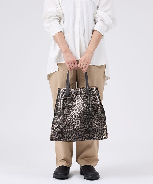 collex / コレックス トートバッグ | 【WEB限定】【AULENTTI/オウレンティ】ポーチ付きトートバッグ　ヒョウ柄 | 詳細2
