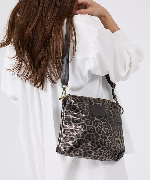 collex / コレックス トートバッグ | 【WEB限定】【AULENTTI/オウレンティ】ポーチ付きトートバッグ　ヒョウ柄 | 詳細5