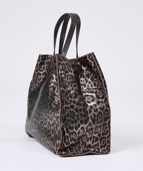 collex / コレックス トートバッグ | 【WEB限定】【AULENTTI/オウレンティ】ポーチ付きトートバッグ　ヒョウ柄 | 詳細9