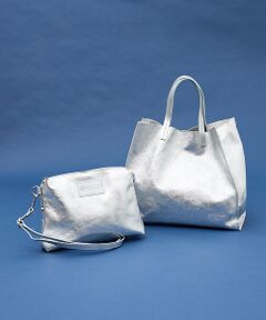 collex / コレックス トートバッグ | 【WEB限定】【AULENTTI/オウレンティ】ポーチ付きトートバッグ