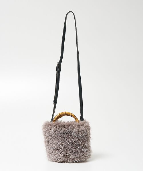 collex / コレックス ショルダーバッグ | 【WEB限定】【EARTH MADE】バンブーファーショルダーバッグ | 詳細6