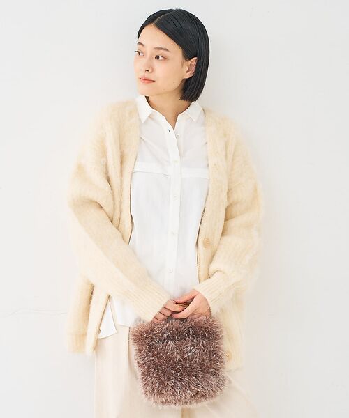 collex / コレックス ショルダーバッグ | 【WEB限定】【EARTH MADE】バンブーファーショルダーバッグ | 詳細14