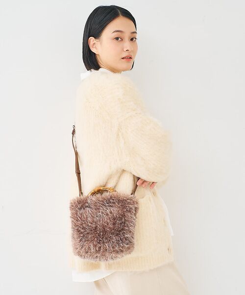 collex / コレックス ショルダーバッグ | 【WEB限定】【EARTH MADE】バンブーファーショルダーバッグ | 詳細16