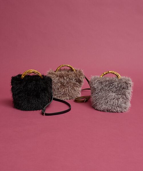 collex / コレックス ショルダーバッグ | 【WEB限定】【EARTH MADE】バンブーファーショルダーバッグ | 詳細21