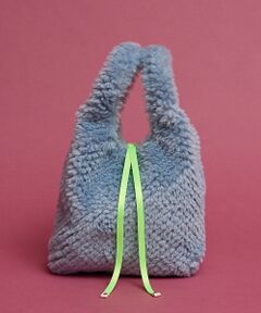 collex / コレックス ハンドバッグ | 【WEB限定】【EARTH MADE】ボア テープ マルシェバッグ