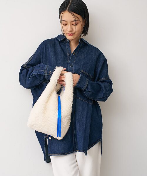 collex / コレックス ハンドバッグ | 【WEB限定】【EARTH MADE】ボア テープ マルシェバッグ | 詳細3