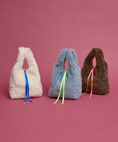 collex / コレックス ハンドバッグ | 【WEB限定】【EARTH MADE】ボア テープ マルシェバッグ | 詳細19