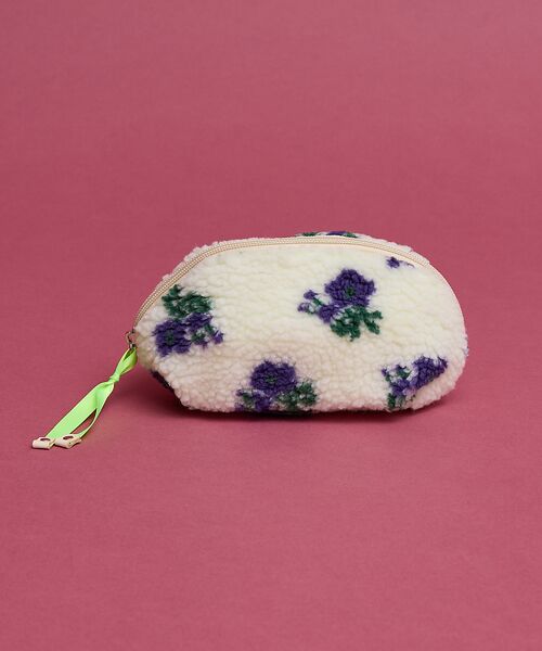 collex / コレックス ポーチ | 【WEB限定】【EARTH MADE】ボア テープ ポーチ（パープル系その他1）