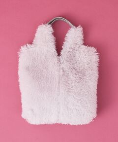 collex / コレックス トートバッグ | 【WEB限定】Vラインフェイクファートートバッグ