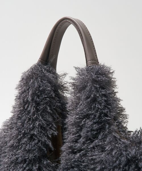 collex / コレックス トートバッグ | 【WEB限定】Vラインフェイクファートートバッグ | 詳細14