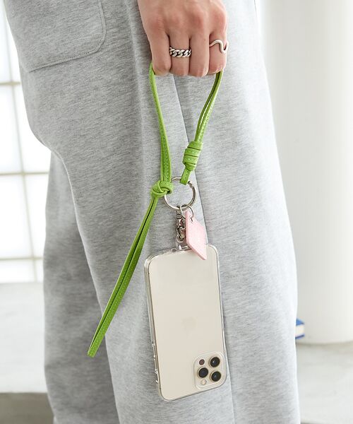 collex / コレックス モバイルケース | 【WEB限定】【BEAURE/ヴュレ】レザーモバイルリストストラップ | 詳細10
