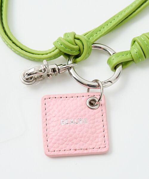 collex / コレックス モバイルケース | 【WEB限定】【BEAURE/ヴュレ】レザーモバイルリストストラップ | 詳細13