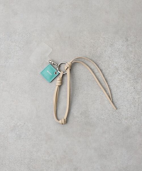 collex / コレックス モバイルケース | 【WEB限定】【BEAURE/ヴュレ】レザーモバイルリストストラップ（アイボリー）