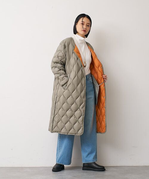 collex / コレックス ダウンジャケット・ベスト | 【TAION】 オーバーサイズ ダウン ロングジャケット | 詳細2