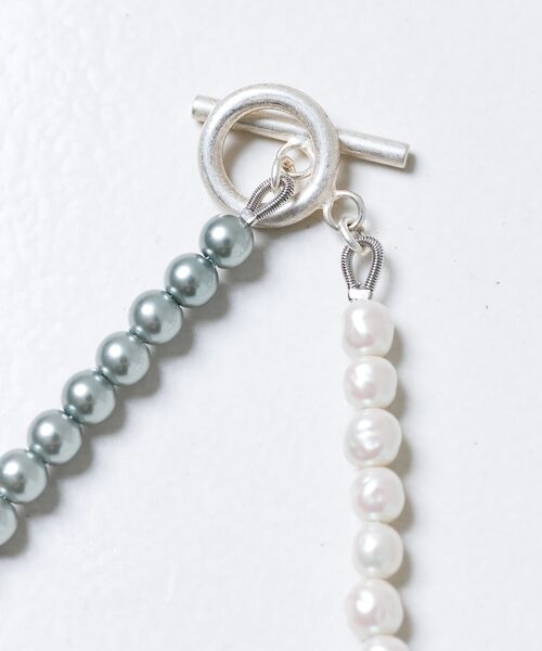 collex / コレックス ネックレス・ペンダント・チョーカー | 【Ljud/ユード】配色ガラスバロックパールネックレス | 詳細4