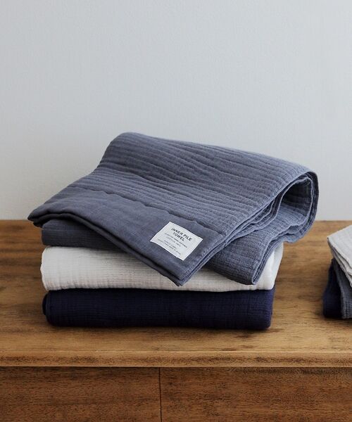 collex / コレックス タオル | 【神藤タオル】一部別注カラー SHINTO TOWEL INNER PILE フ（チャコールグレー）