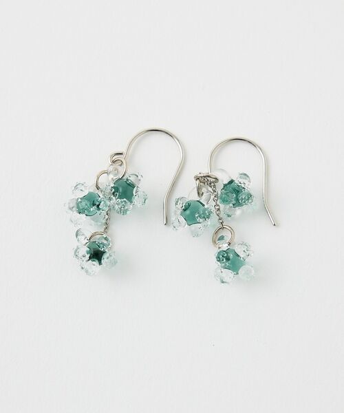 collex / コレックス ピアス・イヤリング | 【HARIO Lampwork Factory】ピアス ひとふさのミモザ | 詳細14