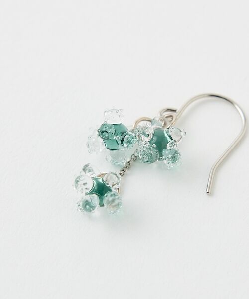 collex / コレックス ピアス・イヤリング | 【HARIO Lampwork Factory】ピアス ひとふさのミモザ | 詳細16