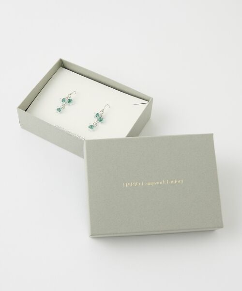 collex / コレックス ピアス・イヤリング | 【HARIO Lampwork Factory】ピアス ひとふさのミモザ | 詳細19