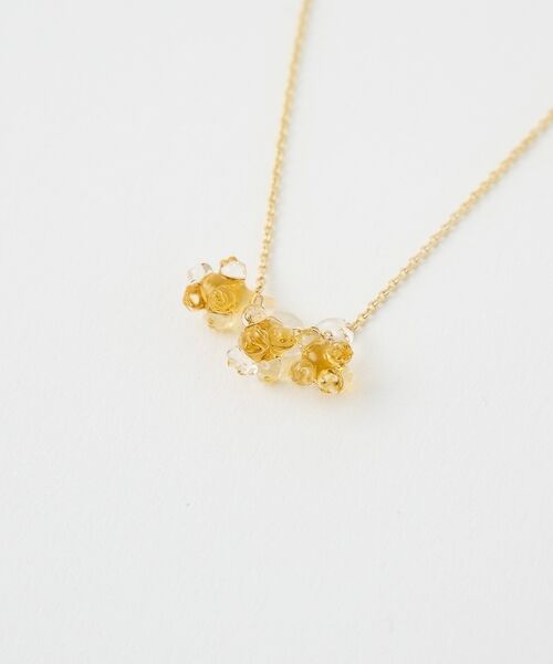 collex / コレックス ネックレス・ペンダント・チョーカー | 【HARIO Lampwork Factory】ネックレス ひとふさのミモザ | 詳細11