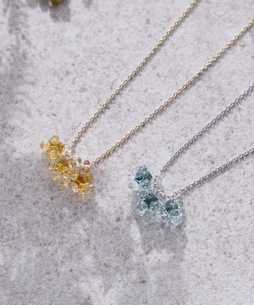 collex / コレックス ネックレス・ペンダント・チョーカー | 【HARIO Lampwork Factory】ネックレス ひとふさのミモザ | 詳細2