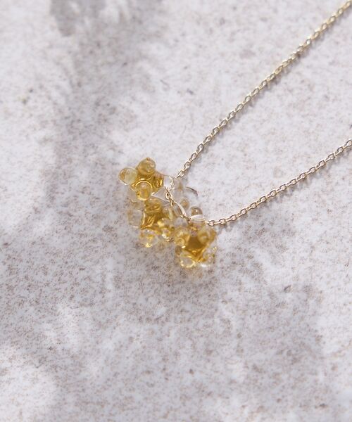 collex / コレックス ネックレス・ペンダント・チョーカー | 【HARIO Lampwork Factory】ネックレス ひとふさのミモザ | 詳細3