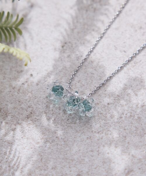 collex / コレックス ネックレス・ペンダント・チョーカー | 【HARIO Lampwork Factory】ネックレス ひとふさのミモザ | 詳細15