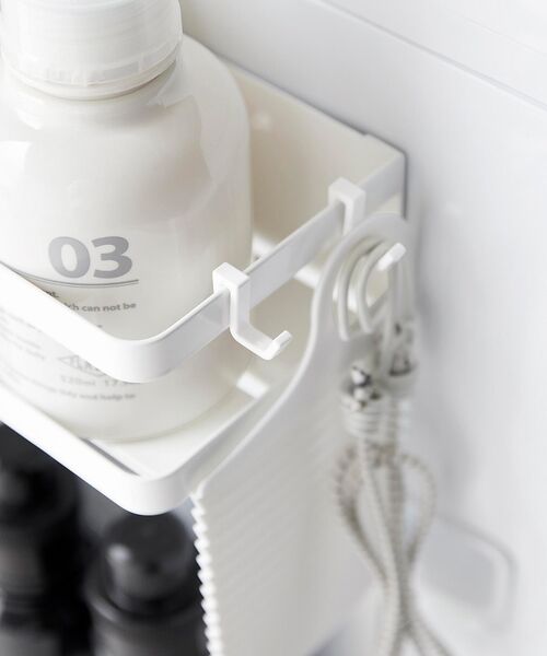 collex / コレックス その他雑貨 | 【tower/タワー 】洗濯機横マグネット収納ラック2段 ランドリー マグネット | 詳細2