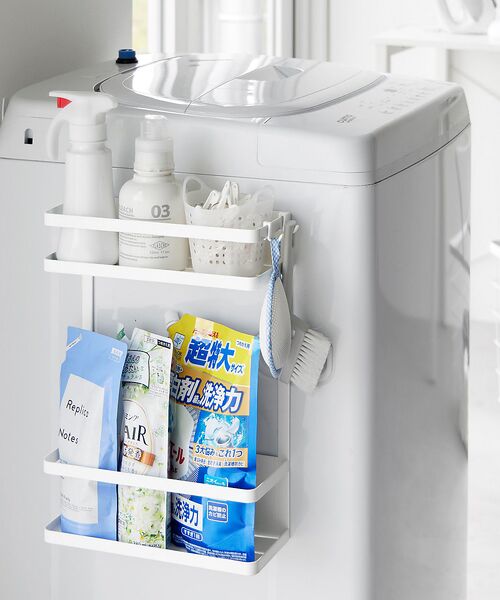 collex / コレックス その他雑貨 | 【tower/タワー 】洗濯機横マグネット収納ラック2段 ランドリー マグネット | 詳細3