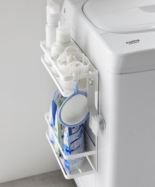 collex / コレックス その他雑貨 | 【tower/タワー 】洗濯機横マグネット収納ラック2段 ランドリー マグネット | 詳細8