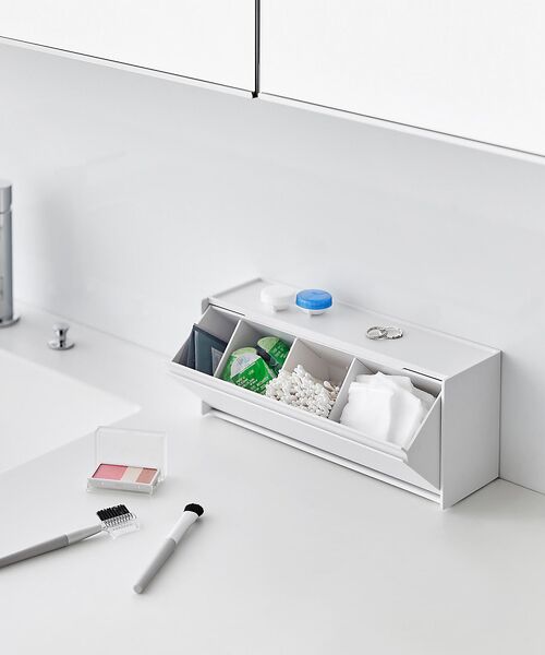 collex / コレックス その他雑貨 | 【tower/タワー】ウォール洗面収納ケース 壁掛け 洗面収納 石こうボード壁対（ホワイト）