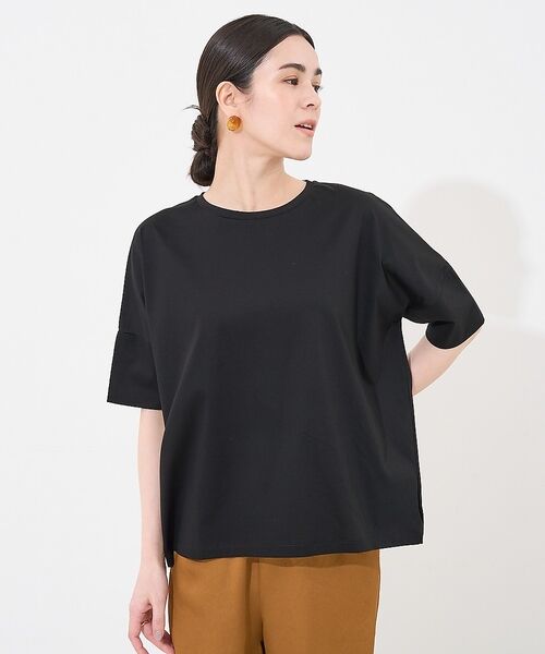 collex / コレックス Tシャツ | 【接触冷感・UVカット】コンパクトクールTシャツ（ブラック）