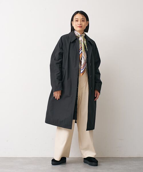 collex / コレックス ダウンジャケット・ベスト | 【別注】【TAION】ダウンジャケット付バルカラーコート（ブラック）