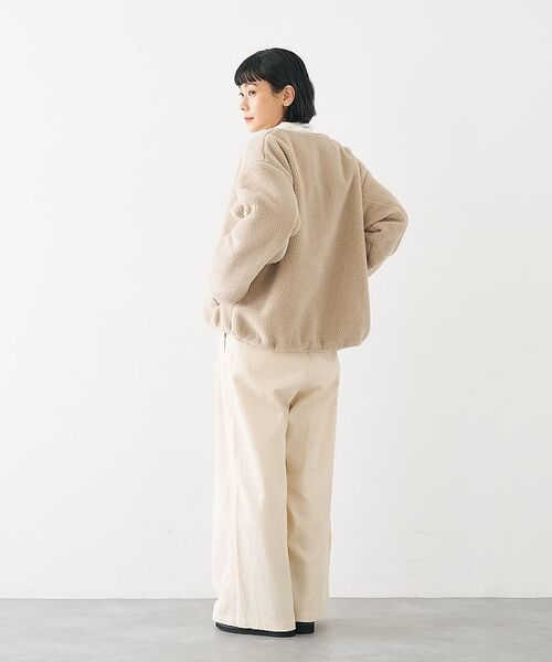 collex / コレックス ブルゾン | キルト×ボアリバーシブル中綿ブルゾン | 詳細17