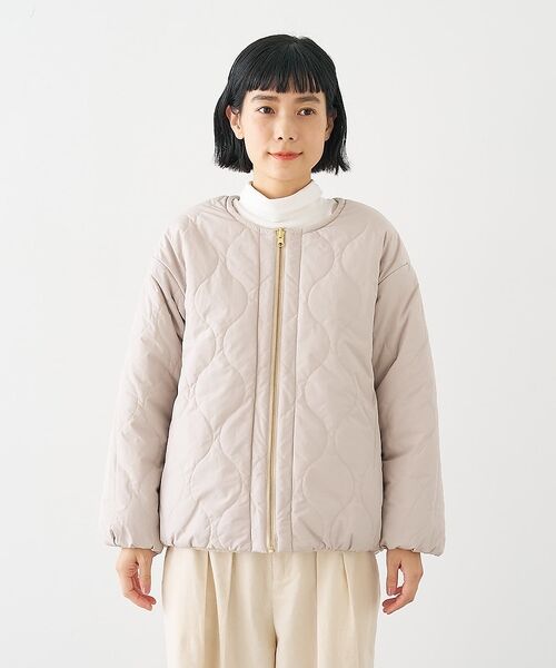 collex / コレックス ブルゾン | キルト×ボアリバーシブル中綿ブルゾン | 詳細18