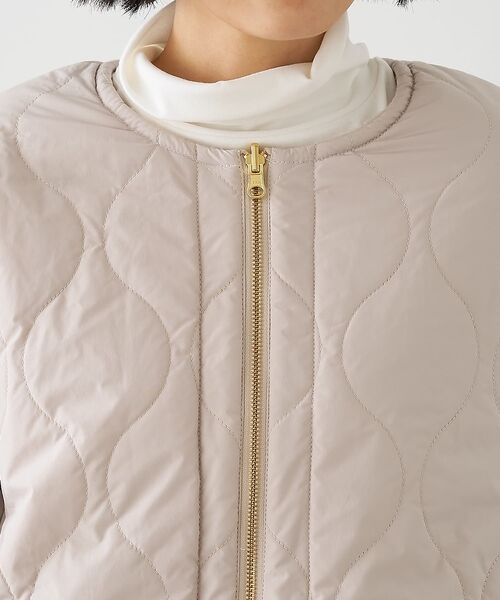 collex / コレックス ブルゾン | キルト×ボアリバーシブル中綿ブルゾン | 詳細21