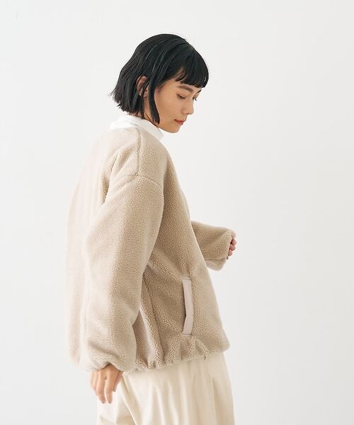 collex / コレックス ブルゾン | キルト×ボアリバーシブル中綿ブルゾン | 詳細7