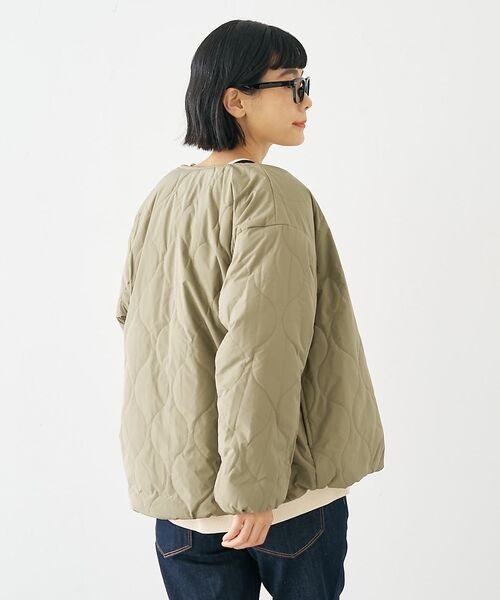 collex / コレックス ブルゾン | キルト×ボアリバーシブル中綿ブルゾン | 詳細28