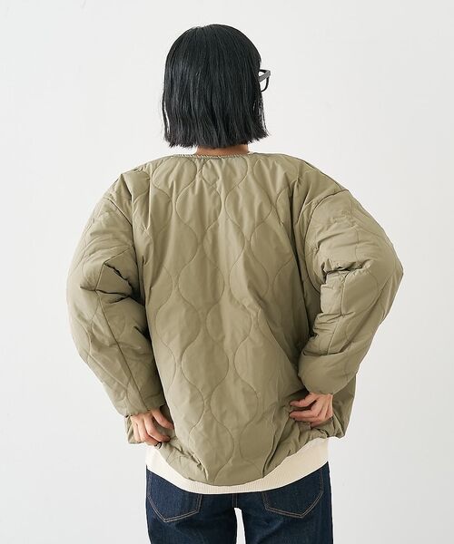 collex / コレックス ブルゾン | キルト×ボアリバーシブル中綿ブルゾン | 詳細29