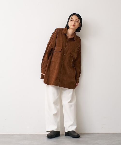collex / コレックス シャツ・ブラウス | 【LANCER/ランサー】コーデュロイ シャツ | 詳細1