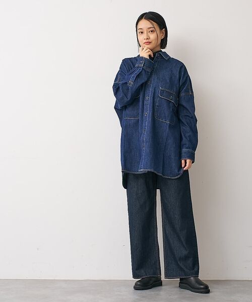 collex / コレックス シャツ・ブラウス | 【LANCER/ランサー】デニムシャツ | 詳細1