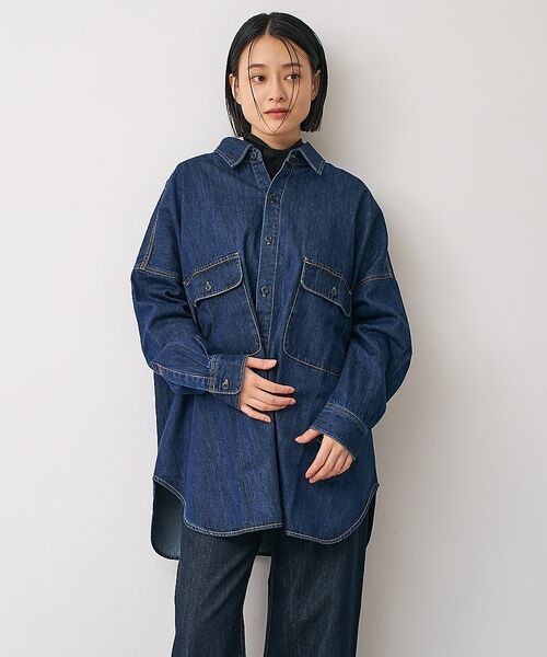 collex / コレックス シャツ・ブラウス | 【LANCER/ランサー】デニムシャツ | 詳細4