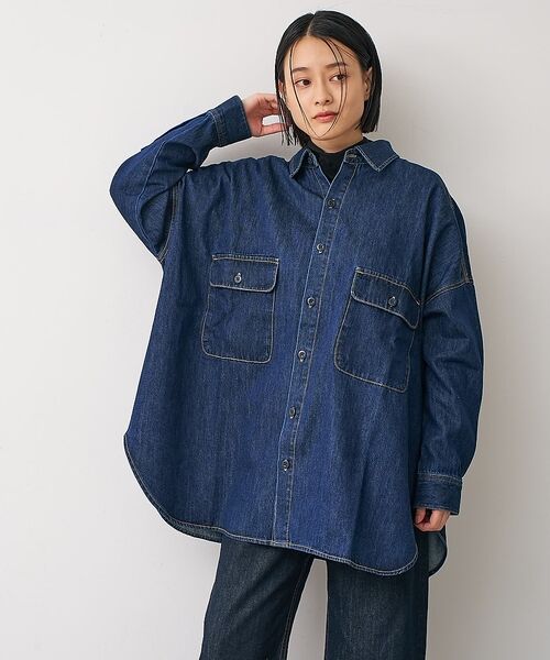 collex / コレックス シャツ・ブラウス | 【LANCER/ランサー】デニムシャツ | 詳細5