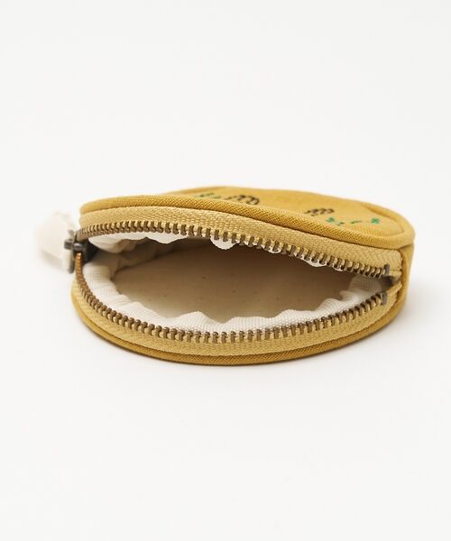 collex / コレックス ポーチ | 【＋HAyU fabric】サークルポーチ 猫 刺繍 | 詳細10