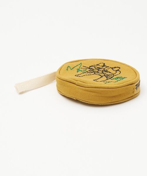 collex / コレックス ポーチ | 【＋HAyU fabric】サークルポーチ 猫 刺繍 | 詳細11