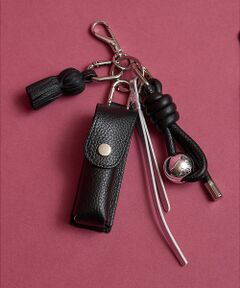 collex / コレックス キーホルダー・ストラップ | 【WEB限定】【Beau're/ヴュレ】リップケース付きレザーチャーム