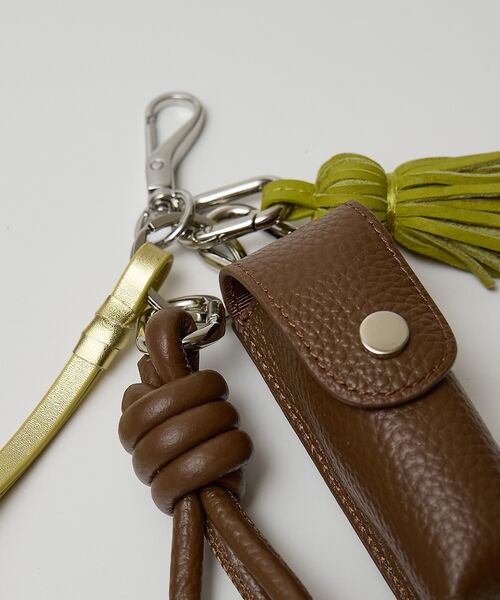 collex / コレックス キーホルダー・ストラップ | 【WEB限定】【Beau're/ヴュレ】リップケース付きレザーチャーム | 詳細13