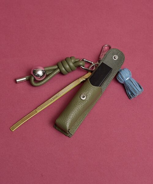 collex / コレックス キーホルダー・ストラップ | 【WEB限定】【Beau're/ヴュレ】リップケース付きレザーチャーム | 詳細14