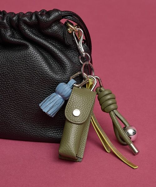 collex / コレックス キーホルダー・ストラップ | 【WEB限定】【Beau're/ヴュレ】リップケース付きレザーチャーム | 詳細15