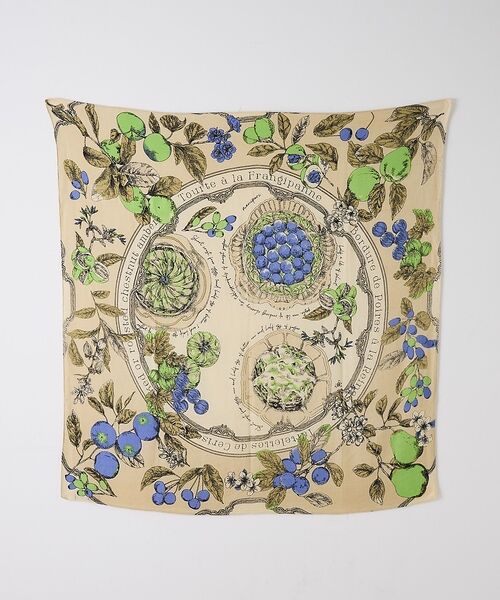 collex / コレックス マフラー・ショール・スヌード・ストール | 【manipuri/マニプリ】ウールシルクストール120×120（モスグリーン）